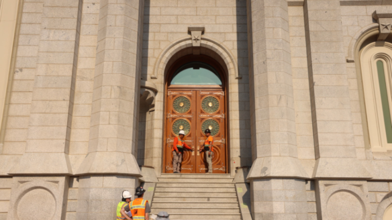 Treasured Salt Lake Temple Doors Return as Sacred Threshold, Backdrop of Cherished Memories